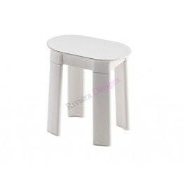 GEDY 28720200000 Taburete Tetra Blanco