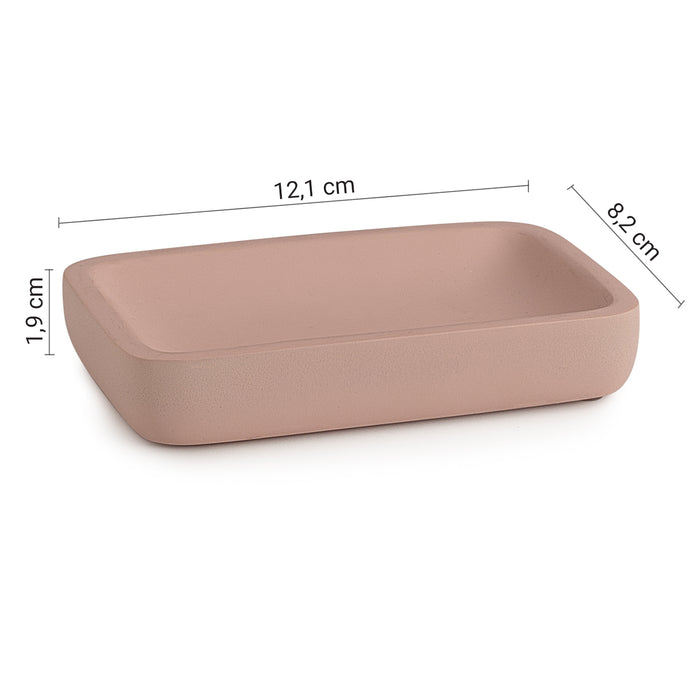 GEDY YL111000000 YLENIA Jabonera rosa mate