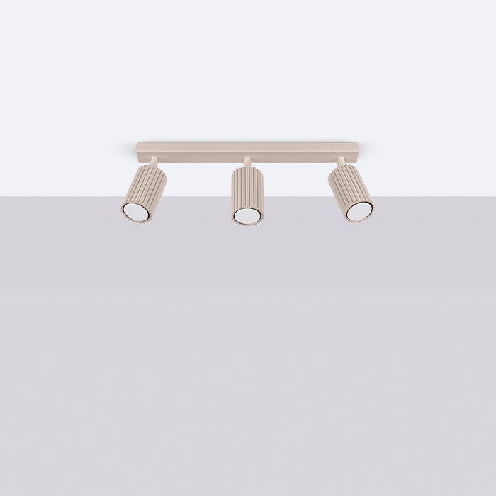 SOLLUX SL.1764 KARBON Lámpara De Pared Taupe Con Interruptor