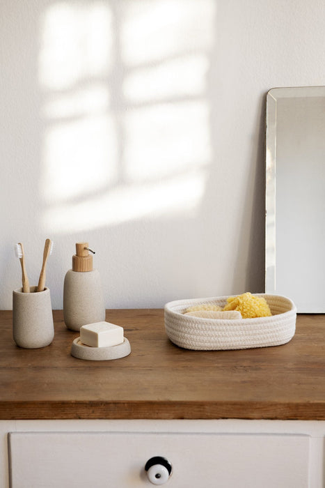 ANDREA HOUSE BA21034 Dispensador Sandstone Madera Fresno