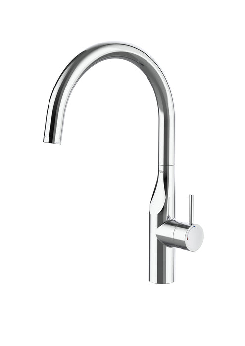 ROCA A5A844DC00 GLERA Grifo Monomando Cocina Caño Giratorio Cromo