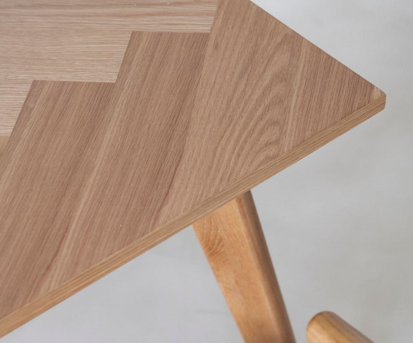 ANDREA HOUSE MU73207 Mesa Comedor Madera Roble 150x90x75 cm