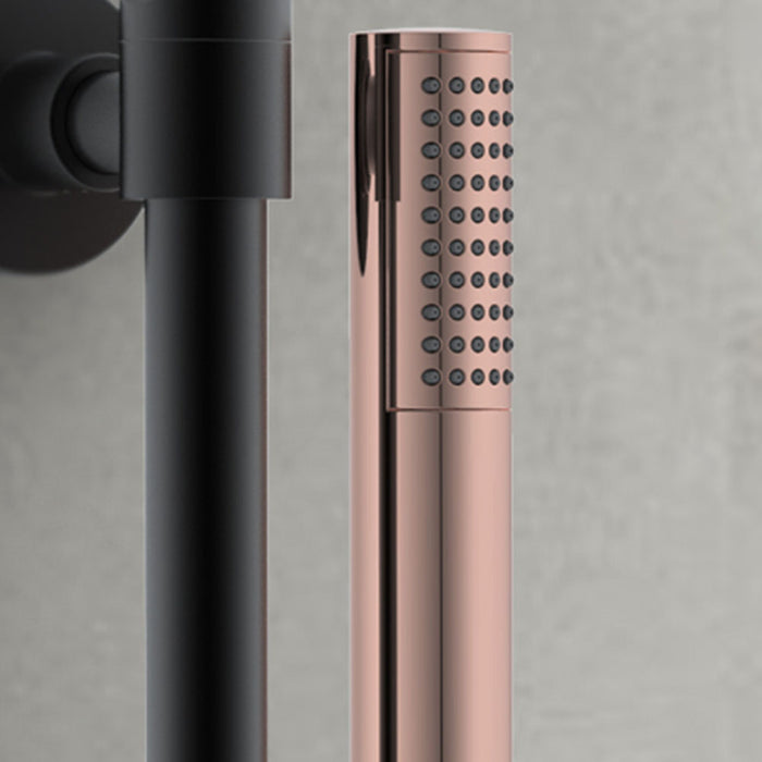 LLAVISAN L117414 Maneral Ducha Redondo 1 Pos. Oro Rosa