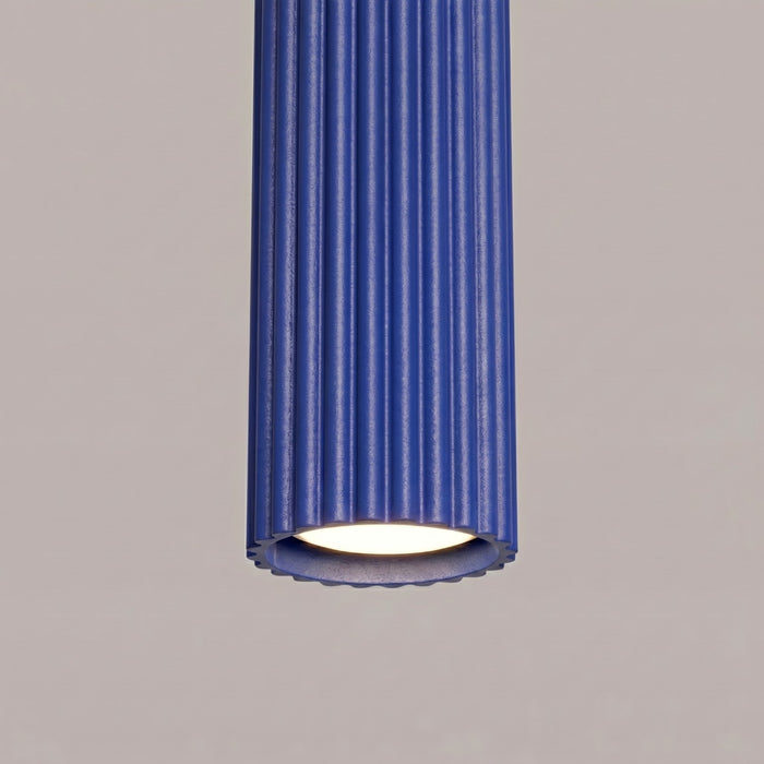 SOLLUX SL.2311 Lámpara colgante KARBON 1 ultramarino