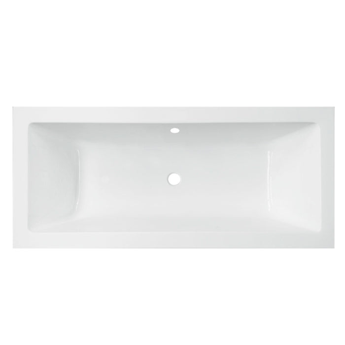 SANYCCES CUBE Bañera Encastre Blanco Brillo