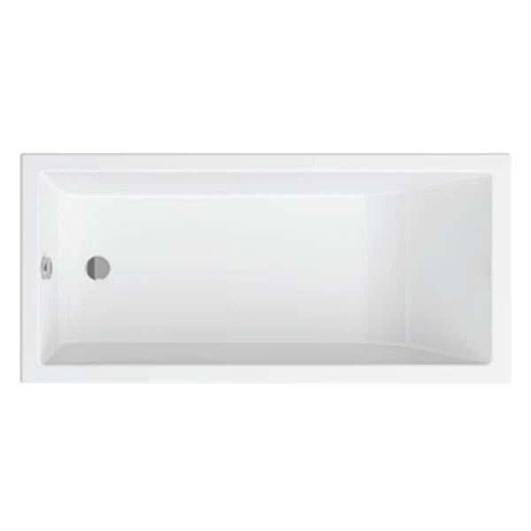 SANITANA CUBIC Bañera Acrílica Rectangular Blanco
