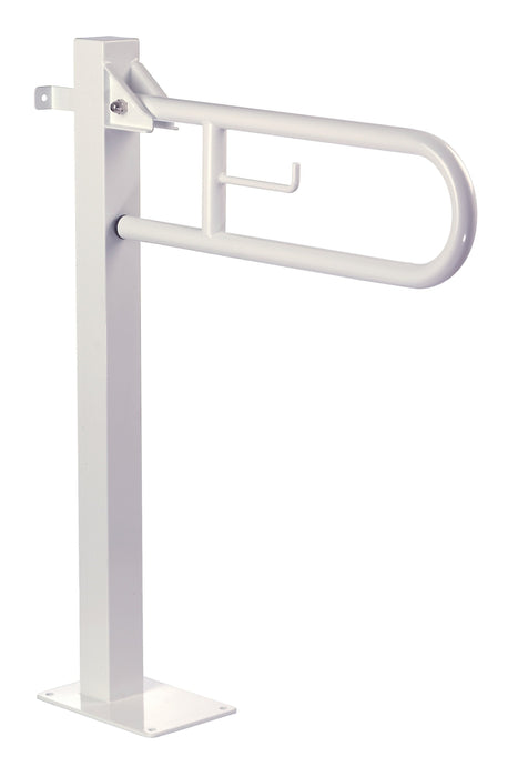 MEDICLINICS BGC710 BARRA Ayuda Abatible Suelo Blanco 24/48 Horas Mediclinics 