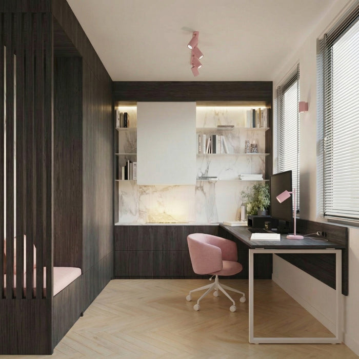 SOLLUX SL.1937 Plafón KARBON 4L rosa