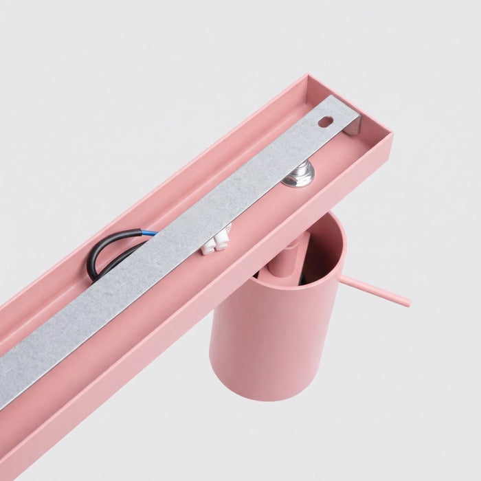 SOLLUX SL.2175 Plafón RING 4L rosa
