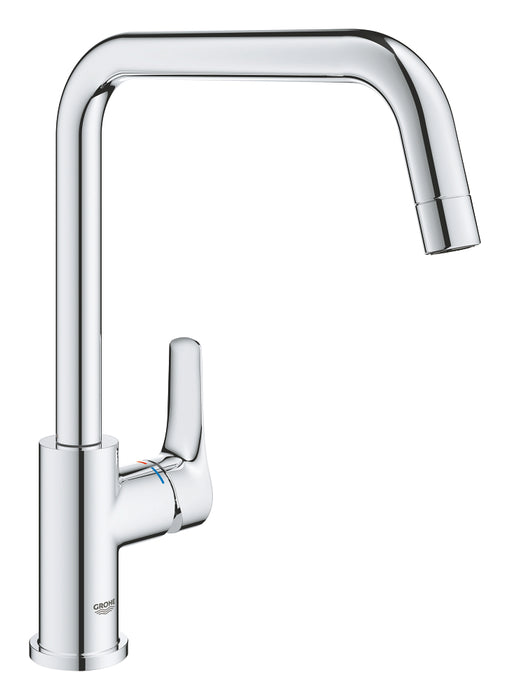 GROHE 30 618 000 EUROSMART Monomando de fregadero 1/2" cromo