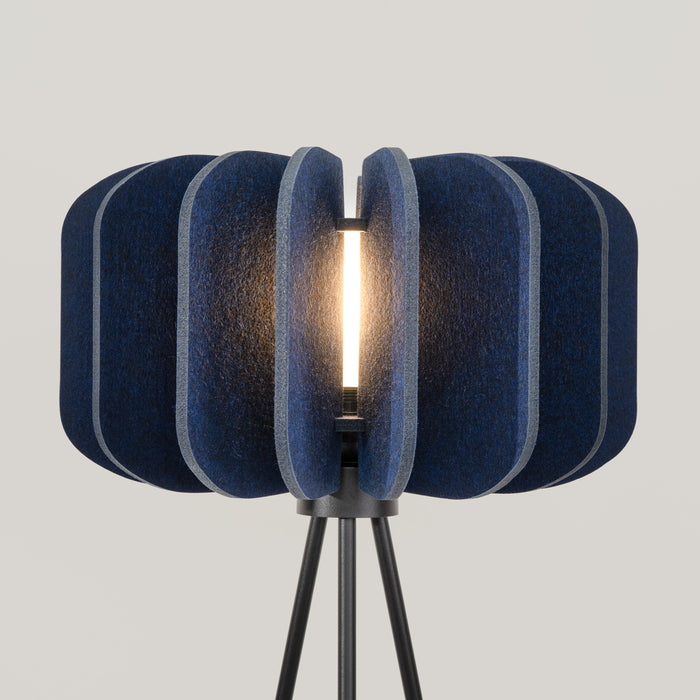 SOLLUX SL.1865 Lámpara de pie MULA 45 azul marino azul marino/negro