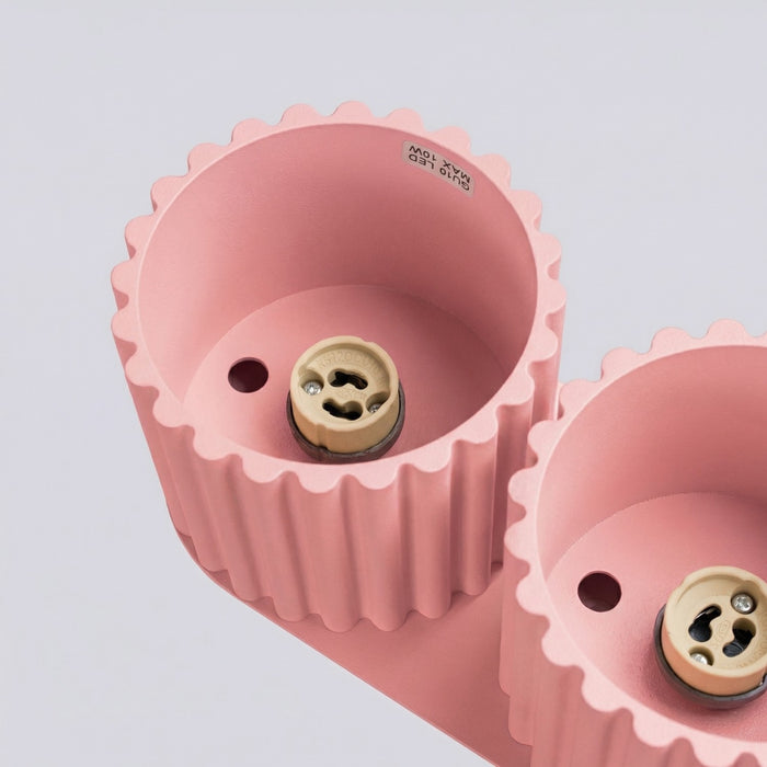 SOLLUX SL.2404 Plafón AURA 2 rosa GU10