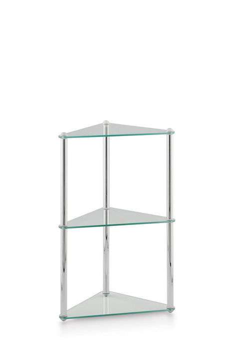 BELTRAN 53046 Chrome Corner Hanging Shelves