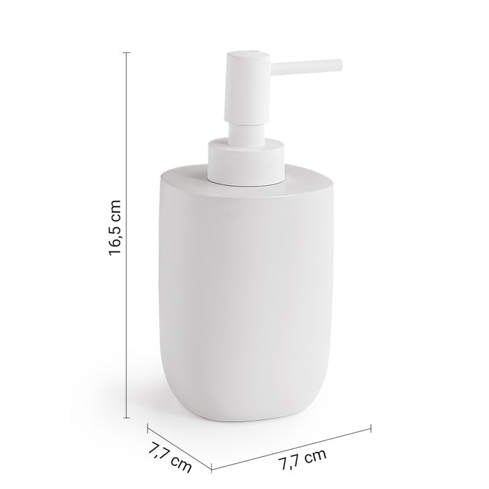 GEDY YL800200000 YLENIA Dosificador de jabón blanco mate