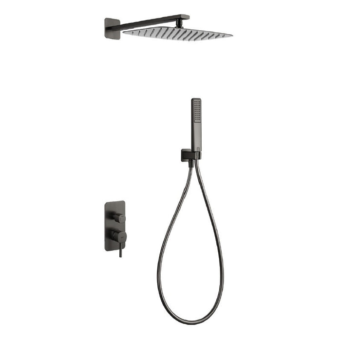 IMEX GPT064/BGM TOSCANA-AREZZO Monomando Conjunto Empotrado Black Gun Metal