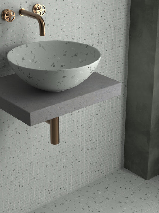 DUNE 189315 FRAGMENTA Lavabo GRIS 40X40X15