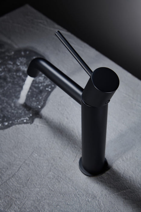 IMEX BDM039-1NG MONZA Grifo Monomando Lavabo Negro Mate