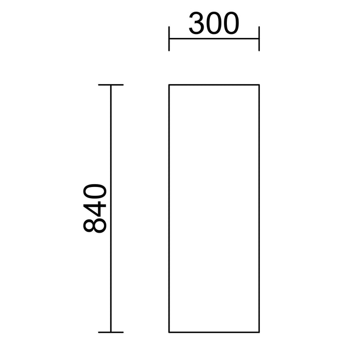 SALGAR 106303 INFINITY Armario Colgar 1 Puerta 30x84 Color Roble África