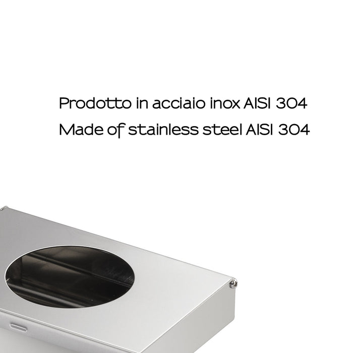 GEDY 23303800000 Hygienic Wipes Holder Brushed