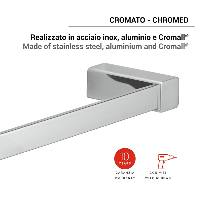 GEDY SG214513000 SPLUGA Toallero Cromo