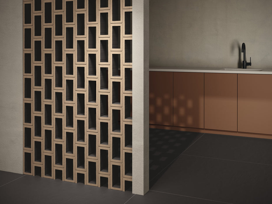 CARMEN A041298 OCCHIATA BLACK 9,7X19,8X9,9 Celosía Cerámica