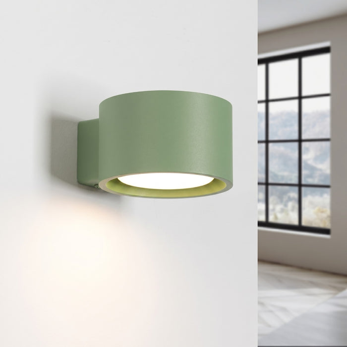SOLLUX SL.2469 Aplique de pared MODO 1 salvia Gx53