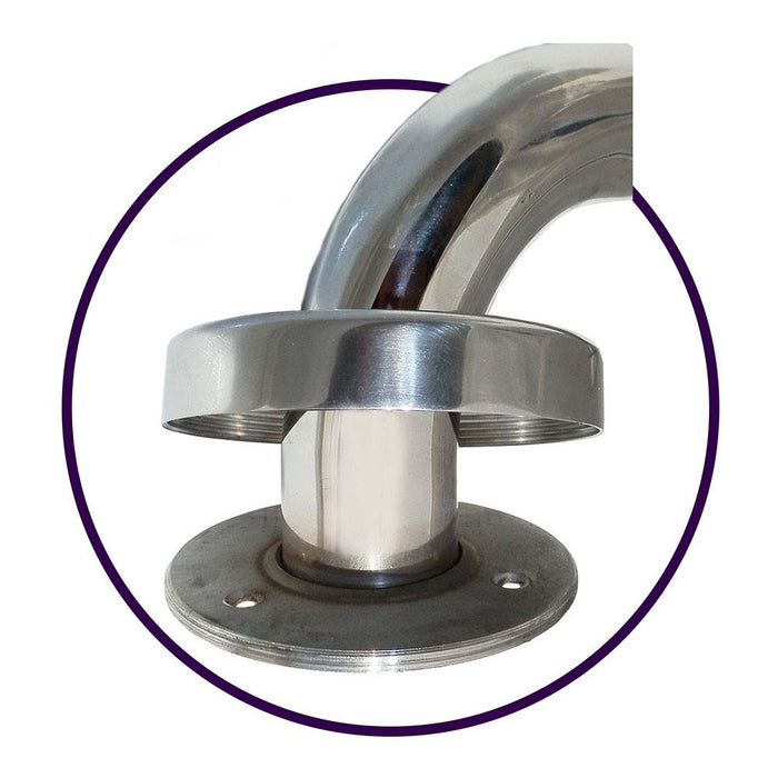 OXEN 145174 Asa De Seguridad Antideslizante En Z Acero Inox304