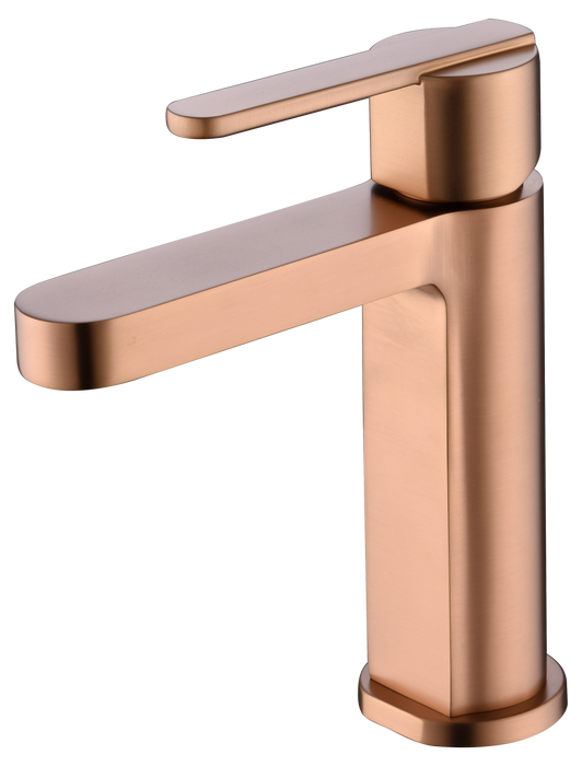 IMEX BDR001-1ORC ROMA Monomando Lavabo Oro Rosa Cepillado