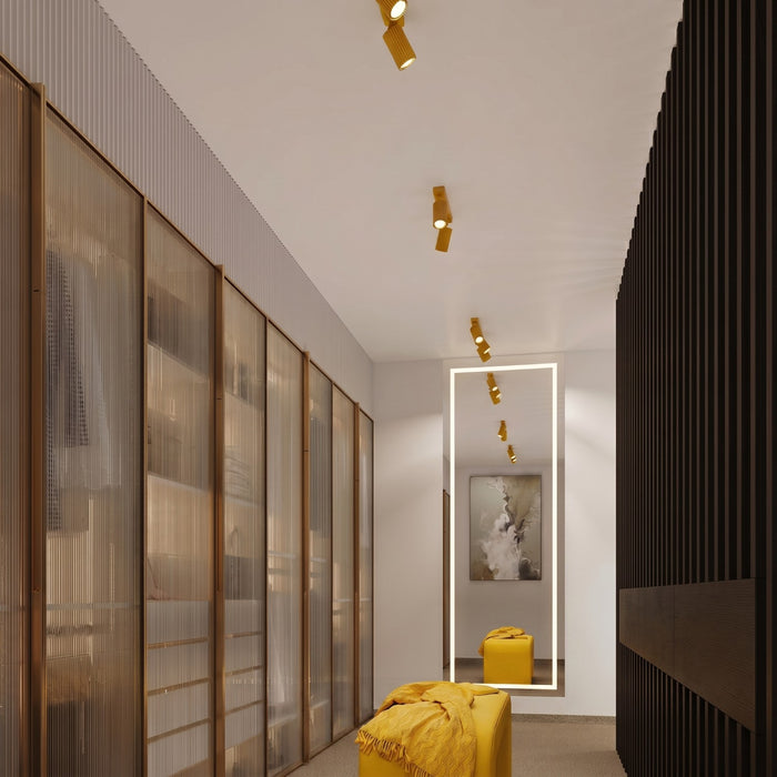SOLLUX SL.2329 Plafón KARBON 10 amarillo