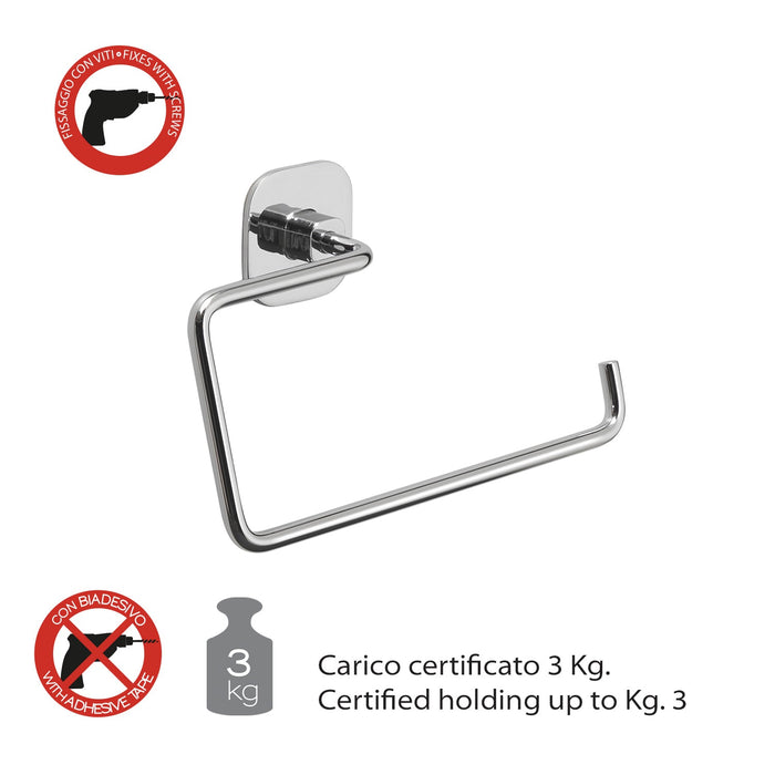 GEDY TE701300101 TEIDE Toallero Argolla Cromo