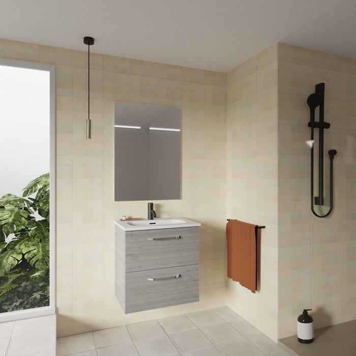 AMIZUVA 127017 HONE Mini Furniture Set Sanded Gray