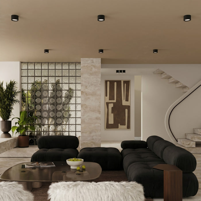 SOLLUX SL.2440 Plafón MODO 3 negro Gx53