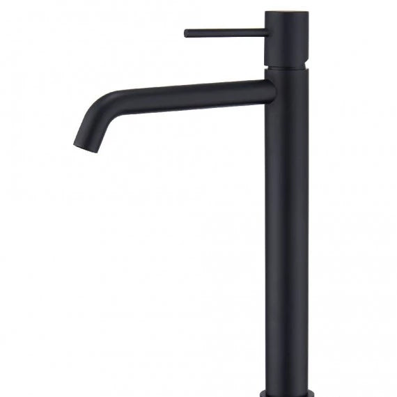 IMEX BDM039-3NG MONZA Single-Handle High Sink Faucet Matte Black
