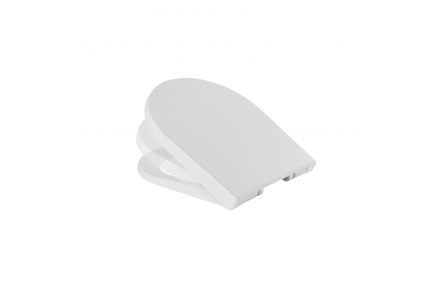 UNISAN 24031 URBy Tapa Asiento Clip-off Caída Amortiguada Blanco