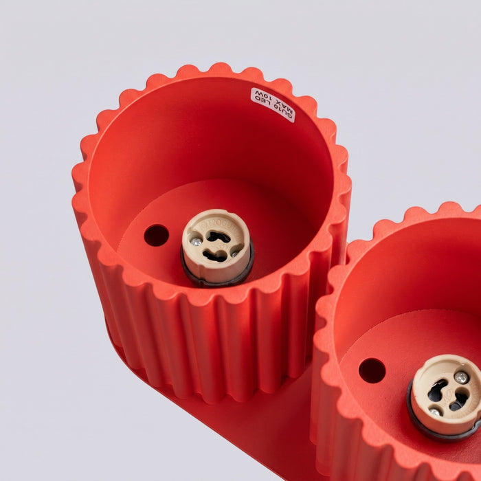 SOLLUX SL.2419 Plafón AURA 2 rojo GU10