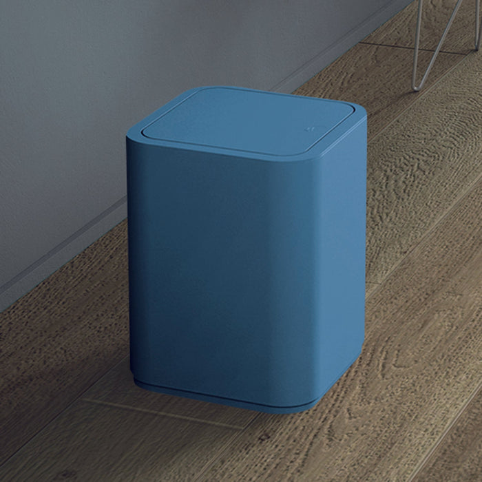 GEDY 63098600900 SEVENTY Trash Bin With Lid 8 Liters Light Blue