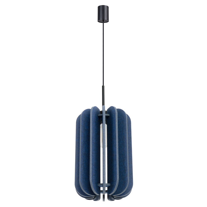 SOLLUX SL.1859 Lámpara colgante MULA 27 azul marino azul marino/negro