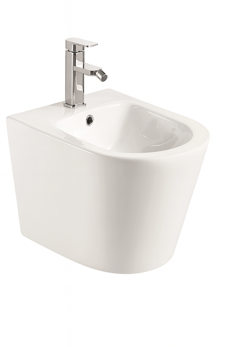 AQUORE 385979 TURÍN Bidé Suspendido Blanco Brillo