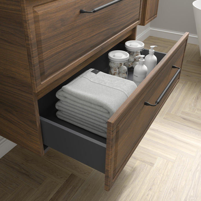 SALGAR 121838 RUNA Mueble+Lavabo LISBOA 120cm Nogal