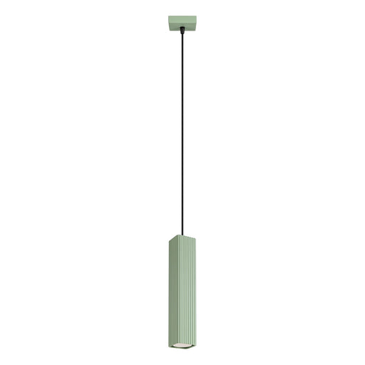 SOLLUX SL.3309 Lámpara Colgante Rayo 1 Verde Salvia