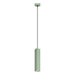 SOLLUX SL.3309 Lámpara Colgante Rayo 1 Verde Salvia