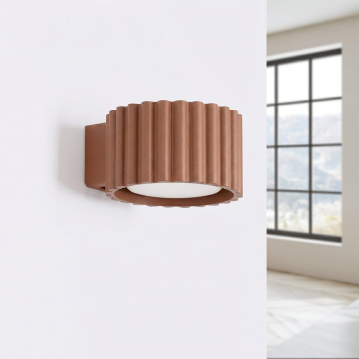 SOLLUX SL.2617 Aplique de pared AURA moca Gx53