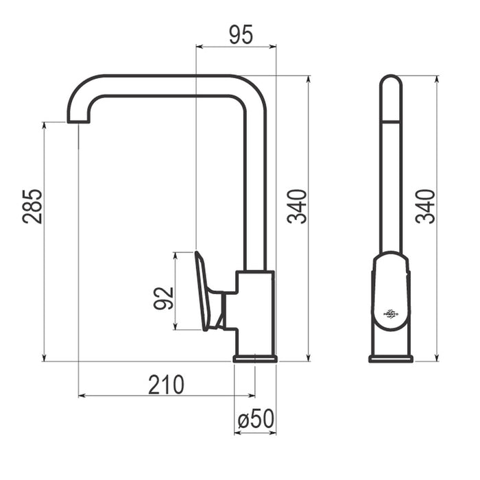 PRESTO 4958600 Kily cocina Cromo