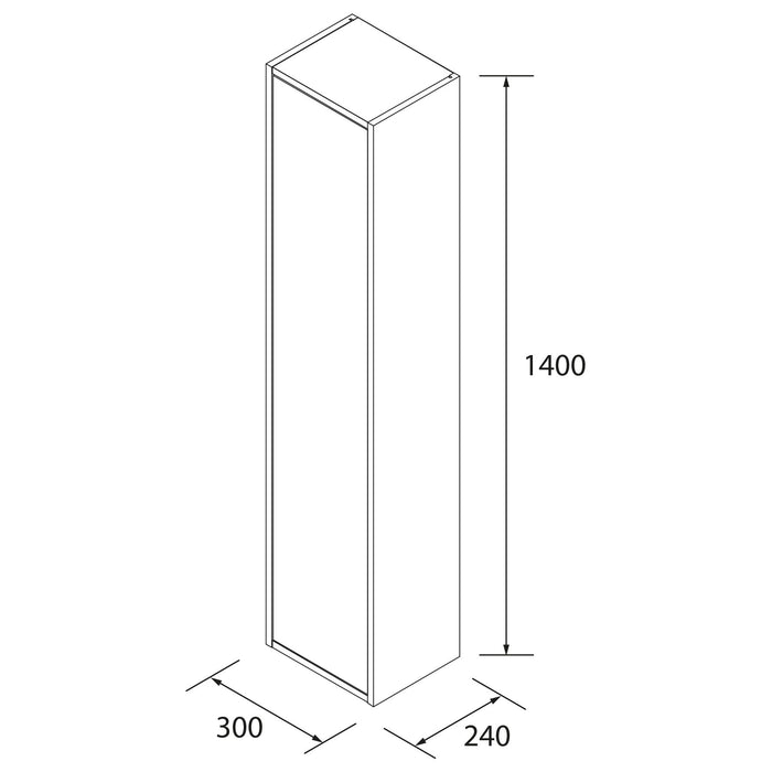 SALGAR 87830 OPTIMUS Pilar Blanco Mate
