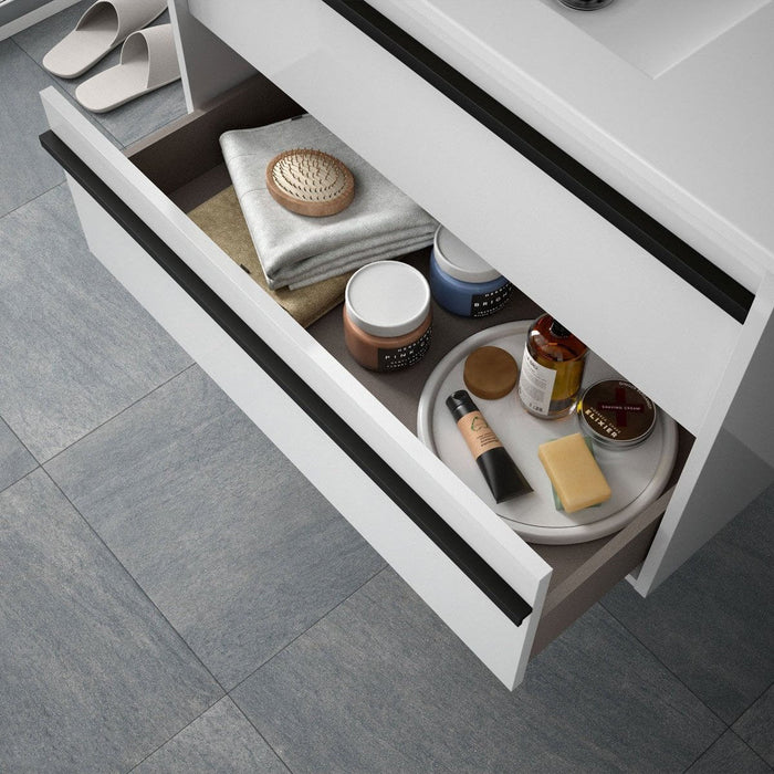 SALGAR ATTILA Mueble+Lavabo 60 cm Blanco Brillo