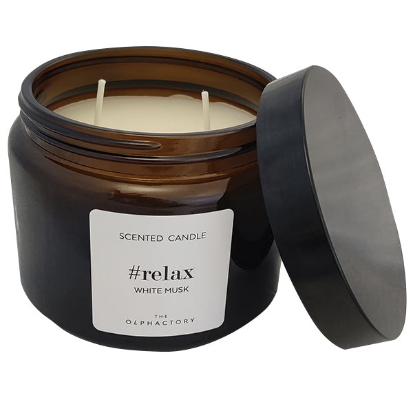 ARCOBAÑ VV360MBTO Vela Aromática Cristal White Musk 360Gr