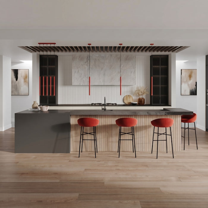 SOLLUX SL.2142 Lámpara colgante PASTELO 2 rojo