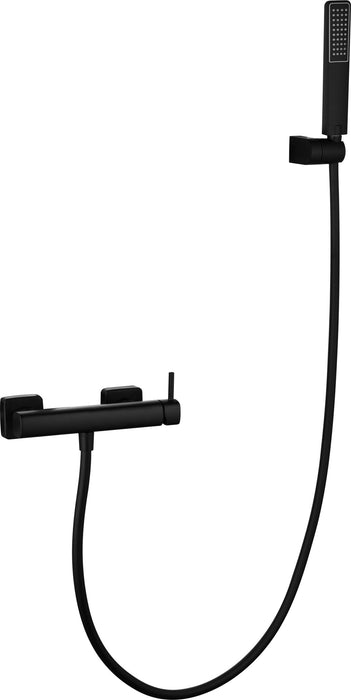 IMEX BDT064-5NG TOSCANA-AREZZO Monomando Kit Ducha Negro Mate