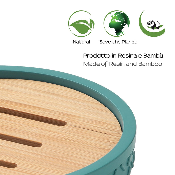 GEDY TH114700000 THEA Natural Green Soap Dish
