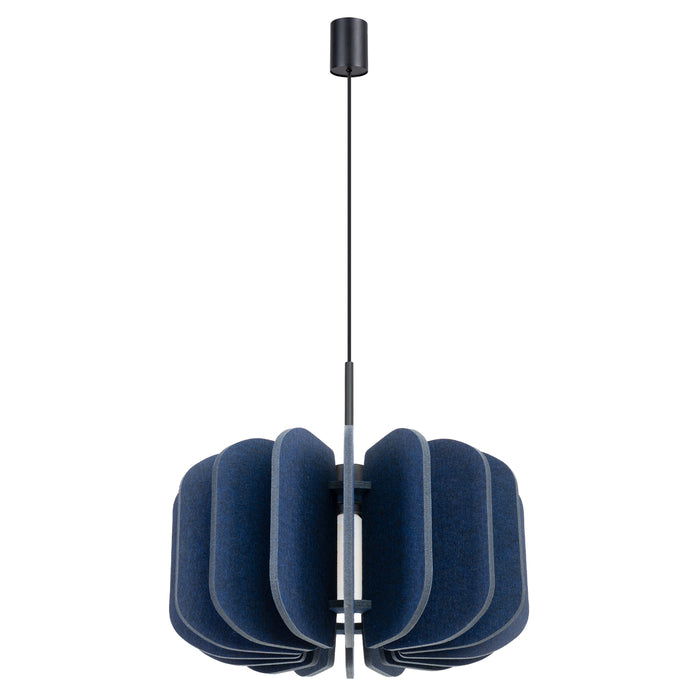 SOLLUX SL.1862 Lámpara colgante MULA 45 azul marino azul marino/negro